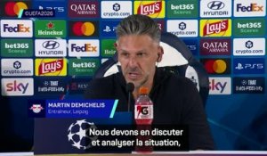 Leipzig - Demichelis veut devenir plus solide après avoir pris 7 buts en 5 jours