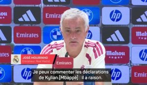 Real Madrid - Mbappé critiqué, Mourinho le défend : “Je l’ai vu défendre comme un animal !”