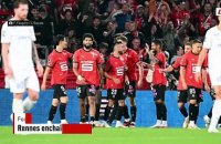 Rennes enchaîne contre l'OM et prend provisoirement la tête de la Ligue 1 - Foot - Ligue 1