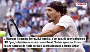 Alexander Zverev qualifié pour la finale de l'US Open après sa victoire contre Karen Khachanov - Tennis - US Open