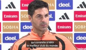 Arsenal - Arteta : "Bâtir le meilleur club du monde"