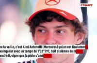 Kimi Antonelli domine les EL3 du Grand Prix d'Espagne, sorties de piste pour Hamilton et Bearman - F1 - GP d'Espagne