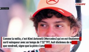 Kimi Antonelli domine les EL3 du Grand Prix d'Espagne, sorties de piste pour Hamilton et Bearman - F1 - GP d'Espagne