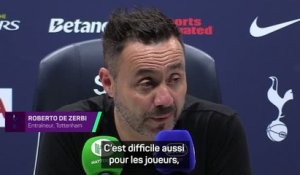Tottenham - De Zerbi se défend avec humour : “En Italie, je serais le meilleur entraîneur du moment”