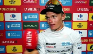 Tour d'Espagne 2026 - Oscar Onley en interview après la 21e étape