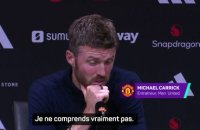 Michael Carrick fustige l'arbitrage après la défaite dans le derby - Foot - Premier League - Manchester United