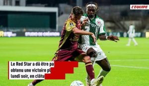 Grâce à un penalty, le Red Star met fin à l'invincibilité de Metz en Ligue 2 et se rapproche du podium - Foot - Ligue 2