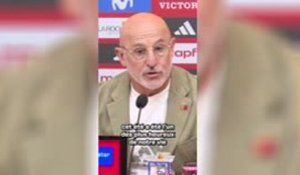 Espagne - De la Fuente : ''Une pensée pour Ceuta''