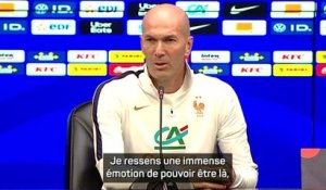 Bleus - Zidane : "Je ressens une immense émotion"