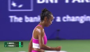 Singapour - Fernandez domine Andreeva et rejoint le dernier carré