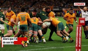 Réduite à 11 contre 15 pendant plusieurs minutes, l'Australie s'impose contre une Afrique du Sud remaniée - Rugby - Tests