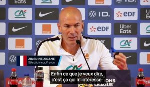 Zidane sur Cherki : « Ce qui m'intéresse, c'est ce qu'il peut faire sans le ballon » - Foot - Bleus