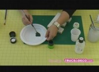 Technique du vernis à craqueler par TrucsetDéco.com