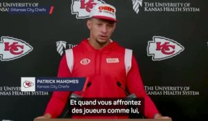 Chiefs - Mahomes : "Crosby va faire ressortir le meilleur de moi"