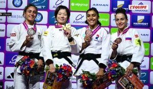 Shirine Boukli se pare de bronze aux Mondiaux de Bakou, la première médaille française - Judo - Championnats du monde
