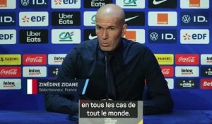 Bleus - Zidane tire un bilan "très, très positif” de ses 4 premiers matches