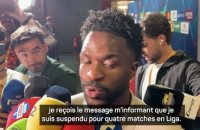 Real Madrid - Vinícius réagit à sa suspension de quatre matches