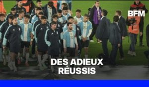 Lionel Messi fait ses adieux à l'Albiceleste