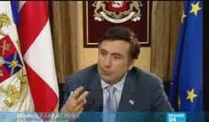 EXCLUSIF: Entretien avec le président géorgien Saakachvili