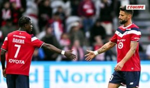 Lille s'impose difficilement face au Havre grâce à Dilane Bakwa et prend provisoirement la tête de la Ligue 1 - Foot - Ligue 1