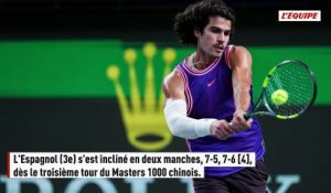 Zizou Bergs fait tomber Carlos Alcaraz dès le troisième tour du Masters 1000 de Shanghai - Tennis - ATP -  Shanghai