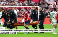 Tiago Santos souffre d'une rupture totale du ligament croisé antérieur du genou droit, Lille saisit la FFF et la LFP - Foot - Ligue 1 - Lille