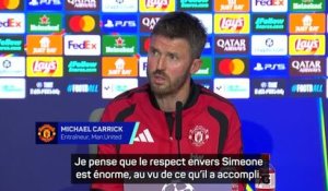 Manchester United - Carrick : "Nous respectons l’Atlético comme l’un des meilleurs clubs"