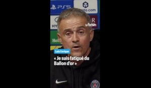 PSG : « Je suis fatigué du Ballon d’or », soupire Enrique