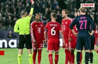 Michael Olise expulsé pour un geste d'humeur avec le Bayern Munich en Ligue des champions - Foot - Ligue des champions