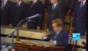 Vaclav Havel, ex-président tchèque