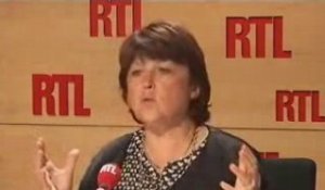 Martine Aubry  : "Candidate des idées et de la confiance"
