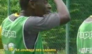 FC Nantes: les joueurs de champ en entraînement