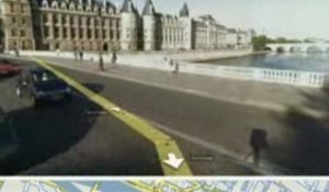 Google maps Street View à Paris.