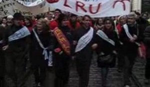 Manifestation anti-LRU du 5 février 2009