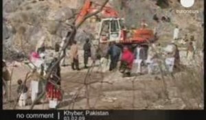 Destruction d'un pont dans le nord-ouest du Pakistan