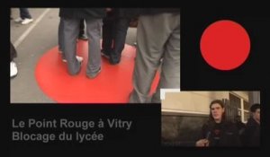 924  POINT ROUGE BLOCAGE AU LYCÉE DE VITRY