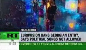 Georgia’s ‘Putin song’ banned from Eurovision