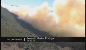 Incendie au Portugal