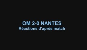OM-Nantes (2-0) : les réactions