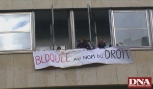Blocage de la fac de Droit Strasbourg