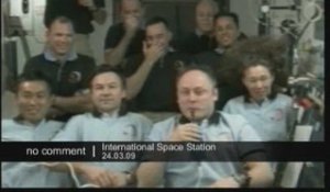 Obama appelle la station spatiale internationale