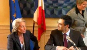 Caroline Cayeux maire de Beauvais avec Patrick Devedjian
