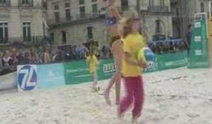 France Brésil féminin Montpellier Beach Masters