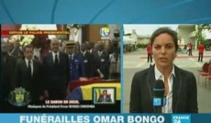 Funérailles Bongo: Chirac et Sarkozy présents à Libreville