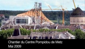 Le Centre Pompidou de Metz avant l'ouverture