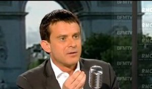 Manuel Valls demande la démission de Guéant