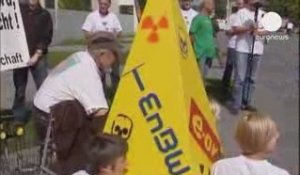 Manifestation antinucléaire à Berlin