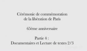 Cérémonie de la Libération de Paris 4/5