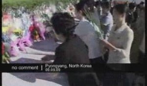 Célébrations à Pyongyang