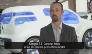 Renault Kangoo Z.E. Concept - La minute du salon !